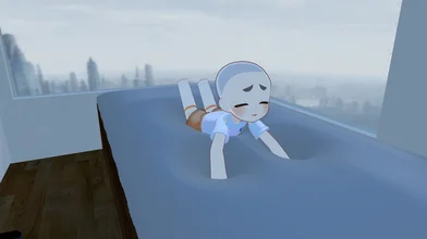 もちもちのベッド