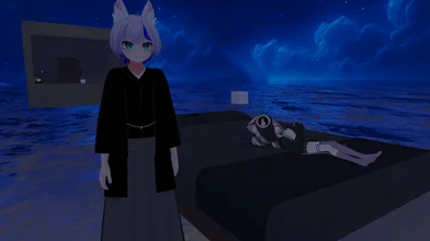 季節の変わり目でダウンするフレンド