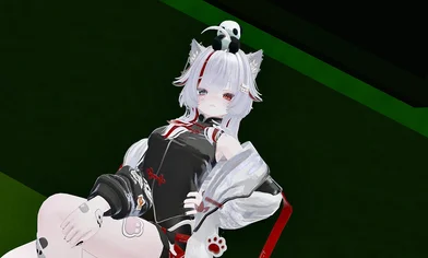 ミルフィちゃん雀荘みるくぱいの姿