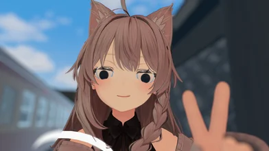 ほらこの間アクセサリー機能追加されてたよね？これで腹捻じれる位笑った