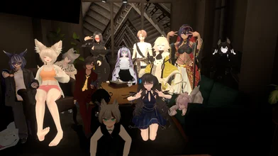 第1回交流会イベントの集合写真