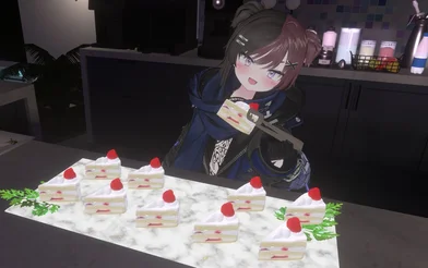 ケーキ食うか？