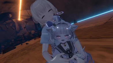 かわいいふたり（初対面）